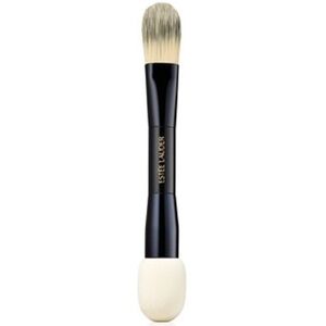 NIP Estee Lauder Dual-Ended Makeup Brush - Black and Cream